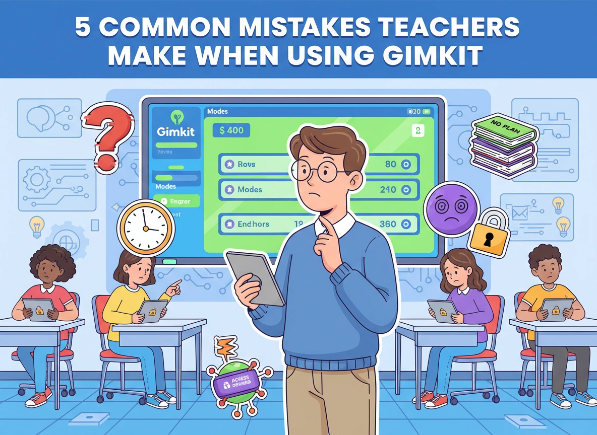 5 Common Mistakes Teachers Make When Using Gimkit
