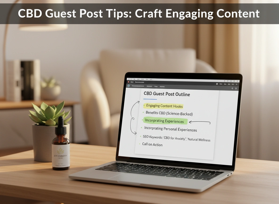CBD Guest Post Tips: Craft Engaging Content