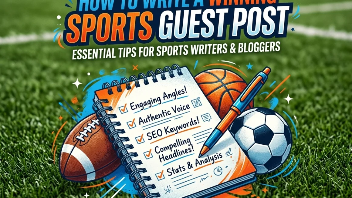 How to Write a Winning Sports Guest Post